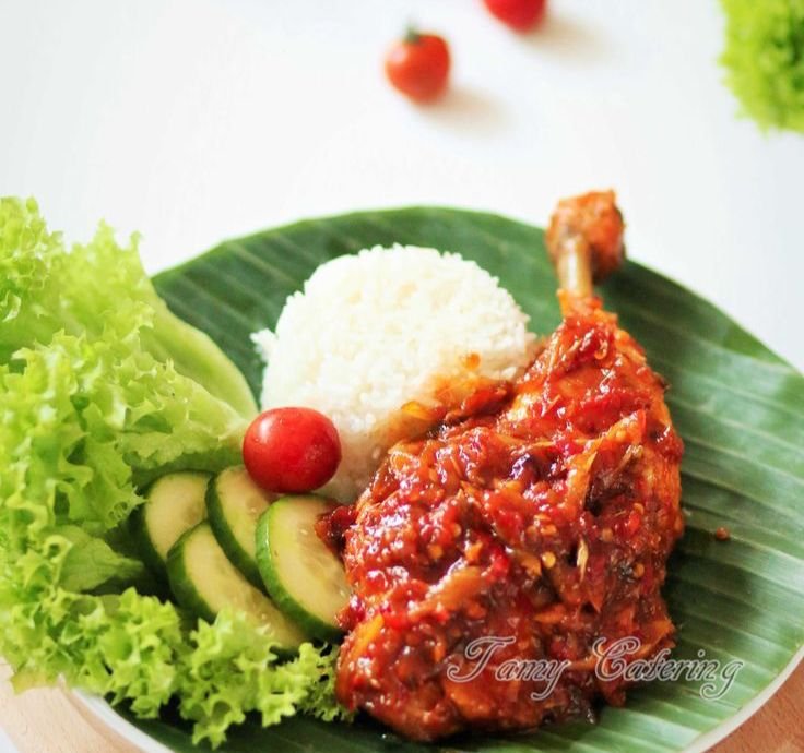 NASI + CHICKEN RICA RICA
