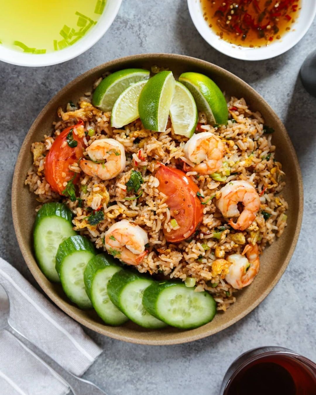 NASI GORENG + UDANG RICA- RICA
